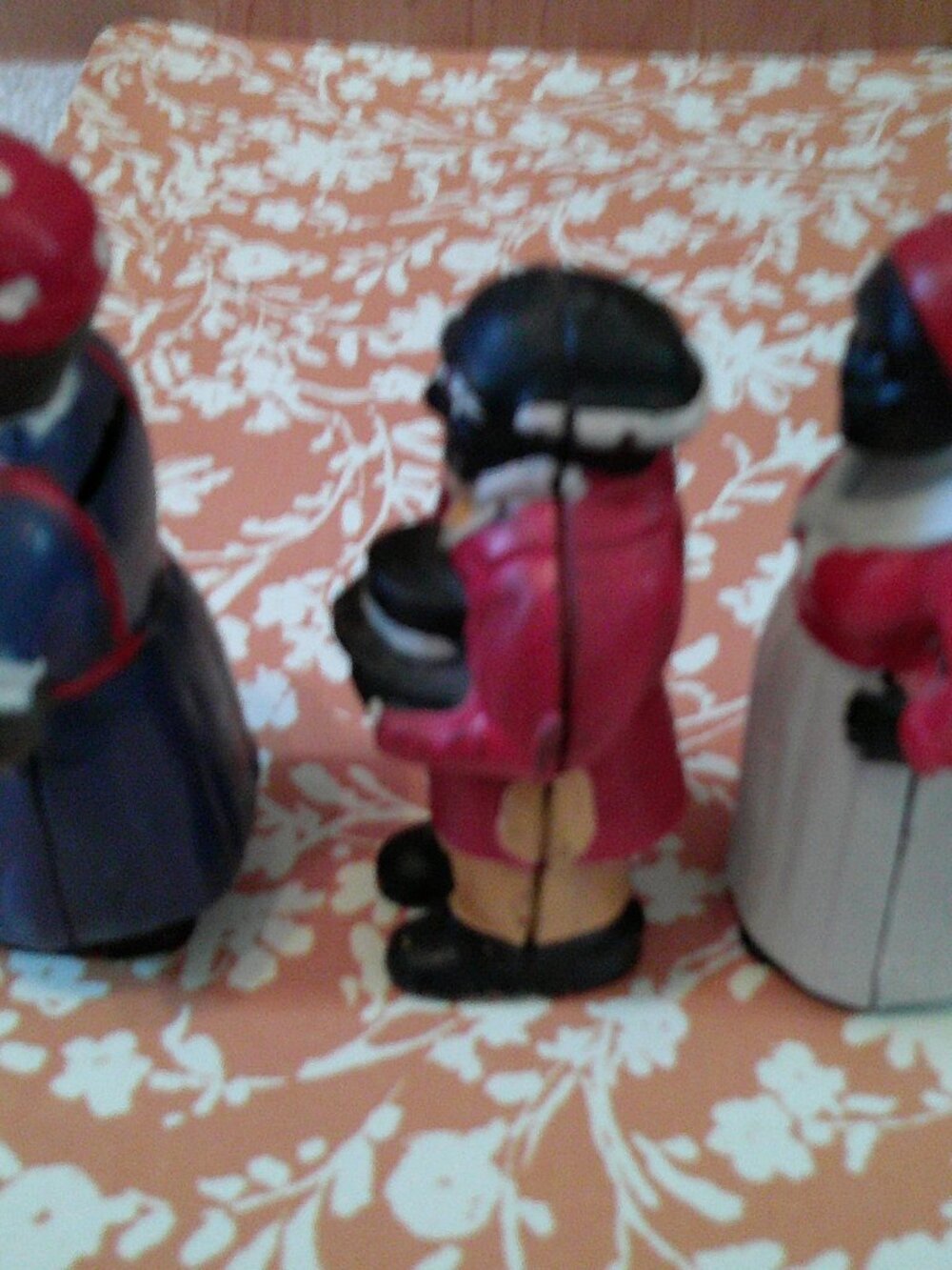 3-Cast Iron VTG Black Americana Banks, Aunt Jemima/Uncle Mose, & Baker - Picture 2 of 8